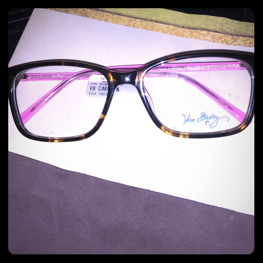 Vera Bradley Carolyn Frames. tortoise. NWT